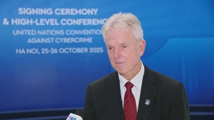 Ernst Noorman, embajador en misión especial para Asuntos Cibernéticos de los Países Bajos. (Foto: VNA)
