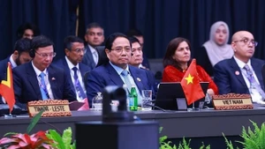 El primer ministro vietnamita, Pham Minh Chinh, en la 22ª Cumbre Asean-India en Kuala Lumpur. (Foto: VNA)