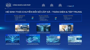 Lanzan en Vietnam un ecosistema integral de transformación digital a nivel de barrio y comuna. (Foto: VNA)