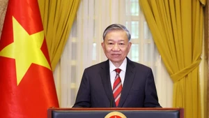 El secretario general del Partido Comunista de Vietnam, To Lam. (Foto: VNA)