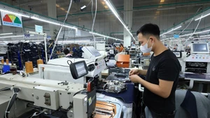 En una empresa en la provincia de Phu Tho. (Foto: VNA)