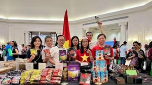 El stand vietnamita en la cita. (Foto: VNA)