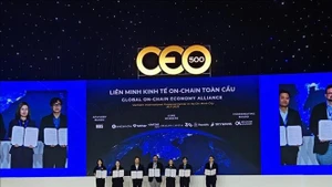 La Alianza Global de Economía en Cadena debuta el 25 de noviembre. (Foto: VNA)