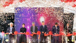 En la inauguración. (Foto: VNA)