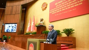 [Foto] Efectúan conferencia nacional sobre despliegue de Resoluciones del Buró Político del PCV