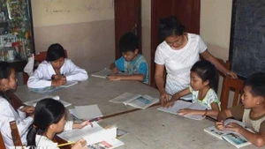 Huérfanos en la Aldea Infantil SOS de Hai Phong. (Foto: vtv.vn)