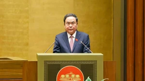 El presidente de la Asamblea Nacional de Vietnam, Tran Thanh Man. (Fotografía: VNA)