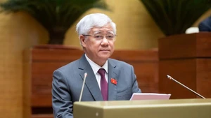 Do Van Chien, miembro del Buró Político del Comité Central del Partido y subsecretario permanente del Comité del Partido en la Asamblea Nacional, fue elegido vicepresidente del órgano legislativo. (Foto: VGP)