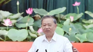 El secretario general del Partido Comunista de Vietnam, To Lam. (Fotografía: VNA)