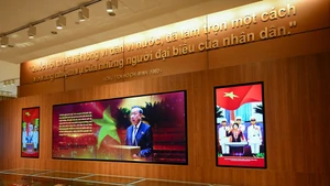 Vista del Museo de la Asamblea Nacional de Vietnam. (Foto: Nhan Dan)