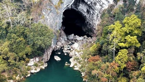 Una cueva en el Parque Nacional de Hin Nam Nor, en Laos. (Foto: hinnamno.org)