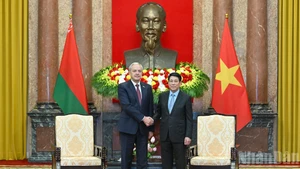 [Foto] Presidente de Vietnam se reúne con titular de Cámara de Representantes de Bielorrusia