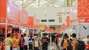 En la feria. (Foto: VNA)