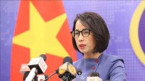 Pham Thu Hang, portavoz del Ministerio de Relaciones Exteriores de Vietnam. (Foto: VNA)