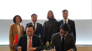 En la cita. (Foto: VNA)