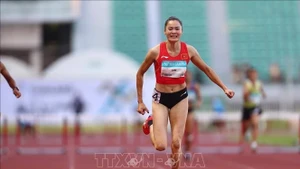 La atleta Quach Thi Lan. (Foto: VNA)