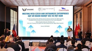 Escena del encuentro. (Foto: VNA)