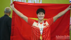 El nadador vietnamita Tran Hung Nguyen. (Foto: Nhan Dan)