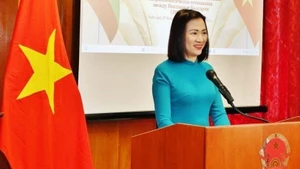 La embajadora de Vietnam en Bulgaria, Nguyen Minh Nguyet. (Foto: VNA)