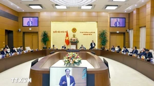 Panorama de la sesión. (Foto: VNA)