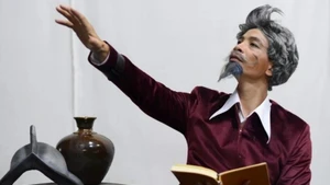 Don Quijote encarna el ideal romántico: un hombre inmerso en un mundo fantástico donde se glorifican el amor y la valentía. (Fotografía: Ópera y Ballet Nacional de Vietnam)