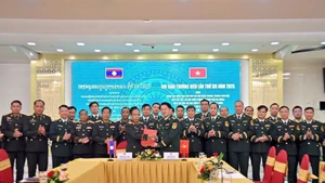 Vietnam y Laos refuerzan la cooperación en protección de la frontera. (Foto: VNA)