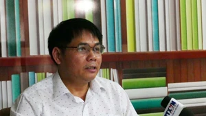 El vicepresidente de la Asociación de Empresarios Vietnamitas en Laos y director general de la empresa NNC Pharma, Hoang Van Quan. (Foto: VNA)