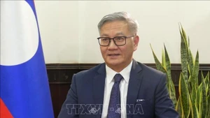 El ministro de Relaciones Exteriores de Laos, Thongsavanh Phomvihane. (Foto: VNA)