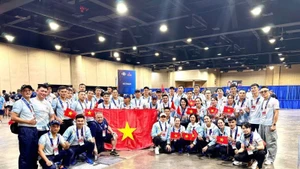 El equipo deportivo de la fuerza de Seguridad Pública Popular de Vietnam cosecha un total de 25 medallas. (Fotografía: Nhan Dan)