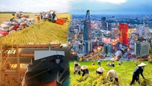 Vietnam aspira a convertirse en un país en desarrollo con una industria moderna y de ingresos medios altos para 2030 y en una nación desarrollada y con altos ingresos para 2045. (Foto de ilustración: VNA)