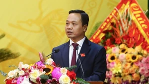 Tran Tien Dung, secretario del Comité del Partido Comunista de Vietnam en la provincia norteña de Dien Bien para el mandato 2025-2030. (Foto: Nhan Dan)
