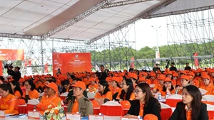 Escena de la actividad. (Foto: qdnd.vn)