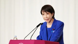Takaichi Sanae, presidenta del Partido Liberal Democrático y primera ministra de Japón. (Foto: VNA)