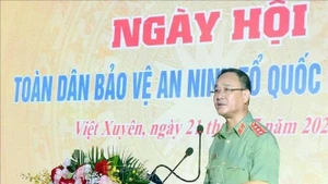 El general de división Pham The Tung, viceministro de Seguridad Pública de Vietnam. (Foto: VNA)