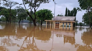 Intensas lluvias e inundaciones han provocado graves daños en varias provincias del Centro de Vietnam. (Foto: VNA)
