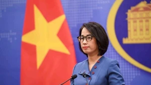 La portavoz del Ministerio de Relaciones Exteriores de Vietnam, Pham Thu Hang. (Foto: VNA)