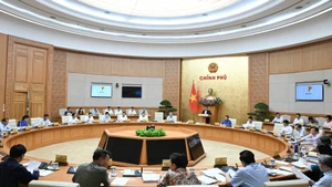 Panorama de la reunión. (Foto: Nhan Dan)