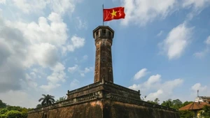 La Torre de la Bandera de Hanói. (Foto: Nhan Dan)