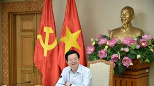 El vice primer ministro Mai Van Chinh en la reunión. (Foto: VNA)