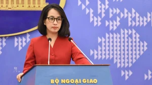 La portavoz del Ministerio de Relaciones Exteriores de Vietnam, Pham Thu Hang. (Foto: VNA)