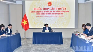 Escena de la sesión. (Foto: Thanh Giang)