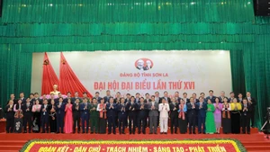 La XVI Asamblea del Comité del Partido Comunista de Vietnam en la provincia de Son La, para el período 2025-2030, fue un gran éxito. (Foto: congan.sonla.gov.vn)