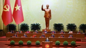 El XIV Congreso Nacional del Partido Comunista de Vietnam se inaugura en Hanói. (Fuente: VNA)