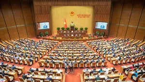 En el décimo período de sesiones de la Asamblea Nacional de Vietnam de la XV Legislatura (Foto: VNA)