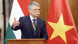 El presidente del Parlamento de Hungría, László Kövér (Fuente: VNA) 