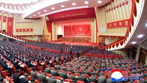 En el IX Congreso del Partido del Trabajo de Corea. (Foto: Yonhap)