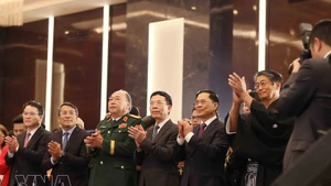 Delegados en el evento. (Foto: VNA)