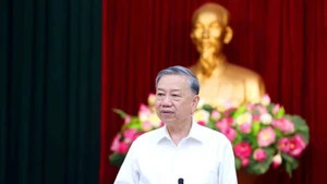 El secretario general del Partido Comunista de Vietnam, To Lam. (Foto: VNA)