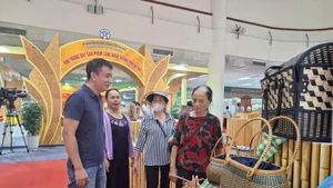 Visitantes a la feria. (Foto: giaoducthoidai.vn)