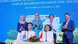 En la ceremonia. (Foto: VNA)